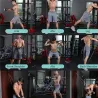 Elastyczne opaski oporowe - gumki - z uchwytami - do fitnessu / ćwiczeń - 11 sztukSprzęt