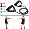 Resistance bands - rubber pull ropes - 120cm - fitness / workouts / strength conditioning
