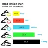 Resistance bands - rubber pull ropes - 120cm - fitness / workouts / strength conditioning