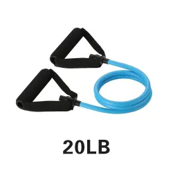 Resistance bands - rubber pull ropes - 120cm - fitness / workouts / strength conditioning