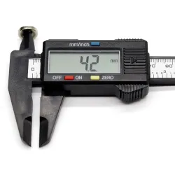 N35 - magnes neodymowy - okrągła tarcza - 12 * 3mm - z otworem 4mm - 10 - 50 sztukN35