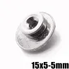 N35Neodymium countersunk ring magnets - 15 mm x 5 mm - hole: 5 mm - super strong - 20 pieces