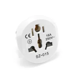 Konwerter AU / US / UK / CN do EU - adapter - wtyczka EU - 16A - 250V - 3 / 5 / 7 / 9 / 20 sztukOprawy oświetleniowe