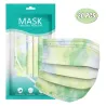 Mond- / gelaatsmaskers - 3-laags - wegwerp - tie-dyeMondmaskers