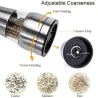 Salt / pepper grinder - adjustable coarseness - stainless steel