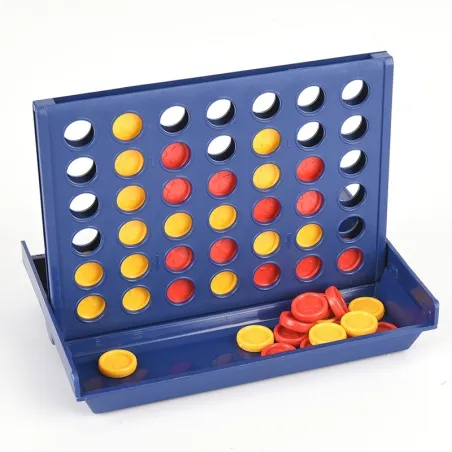 4 op een rij - 2 spelers - educatief spel - opvouwbaarPuzzels & spellen