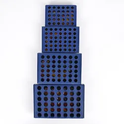 4 in a row - 2 player - educational game - foldable