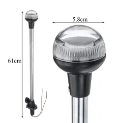 12V navigation light - 24 inches - 4500K - IP65