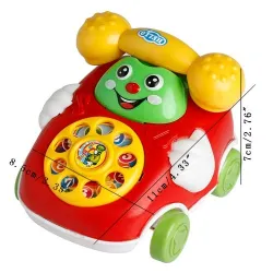 Cartoon telephone car toy - kids / children