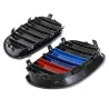 Przedni grill nerkowy - czarny połysk M-kolor - dla BMW E60 E61 serii 5 2003-2010Kratki