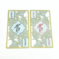 Rompecabezas & juegosPlaying cards - transparent - waterproof - dragon design - gift