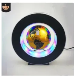 Magnetic floating globe - world map - night lamp - LED
