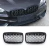 Car front grille - for BMW - E87 / E90 / E92 / E93 / F20 / F21 - 2 pieces