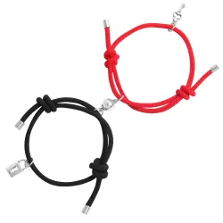 PulseraPulseras magnéticas - para parejas - ajustables - 2 piezas