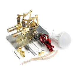 Stirlingmotormodel - stoomkrachttechnologie - educatief speelgoedEducatief