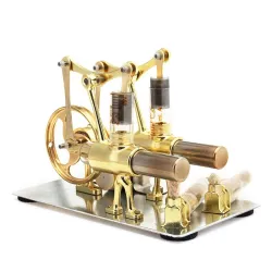 Stirlingmotormodel - stoomkrachttechnologie - educatief speelgoedEducatief