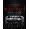 Spider Beam Bühnenlicht - tragbar - Moving Head - LED - RGBW - 8x 10W