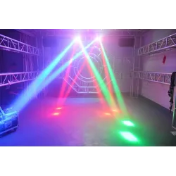 Iluminación de escenarios y eventosBeam - light - portable - mini led -