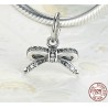 CollarWOSTU -authentic 100% 925 sterling silver sparkling bow knot - women wedding gift