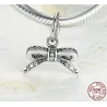 WOSTU -authentic 100% 925 sterling silver sparkling bow knot - women wedding gift