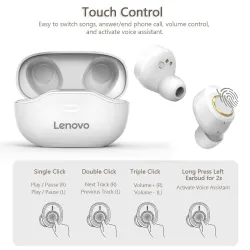 X18 TWS - słuchawki bezprzewodowe - Bluetooth - z mikrofonem / ładowarkąSłuchawki