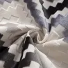 Aksamitna poszewka na poduszkę - wzór zygzakowaty - 45 * 45cm / 50 * 50cm / 30 * 50cmPoszewek na poduszki