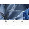 Slim Pencil Nine Points jeans for women - korean look