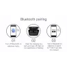 Bezprzewodowe słuchawki TWS - zestaw słuchawkowy - Bluetooth 5.0 - wodoodporne - z pudełkiem ładującymSłuchawki