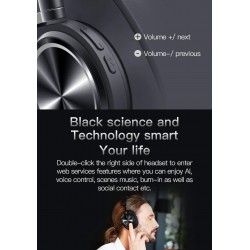 T7+ wireless headphones - noise cancelling - Bluetooth - with microphoneEar- & Headphones