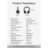 T7 wireless headphone - noise cancelling - Bluetooth - with microphone