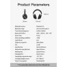 Bluedio 7th - kabelloser Kopfhörer - Bluetooth - Noise Cancelling - mit Mikrofon / Sprachsteuerung