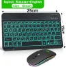 Kabellose RGB-Tastatur / -Maus - Bluetooth - Russisches / Spanisches / Englisches Layout
