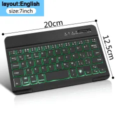 RGB keyboard / mouse - Bluetooth - Russian / Spanish / English /