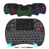Rii X8+ - Mini-Funktastatur - LED - 2,4 GHz - mit Touchpad - Android TV Box / PC