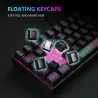 RedThunder - gaming wired keyboard - with RGB backlight