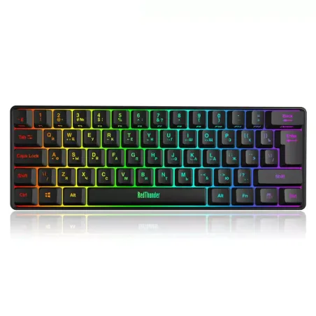 RedThunder - gaming wired keyboard - with RGB backlight