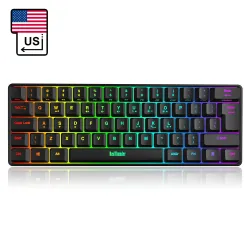 RedThunder - gaming wired keyboard - with RGB backlight