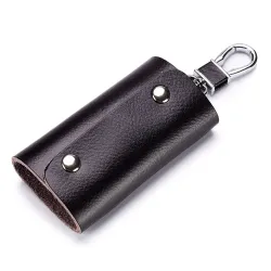 Leather keys storage - holder - organiser - with keyring
