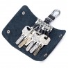Leather keys storage - holder - organiser - with keyring