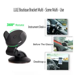 Porta smartphone universale - supporto da cruscotto - aspirazione