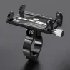 Bicycle handlebar phone holder / mount bracket - aluminum clip