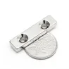 N35N35 block magnets - double holes - 40 * 10 * 5mm
