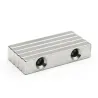 N35 - neodymium magnet - rectangular - with double 5mm holes - 50 * 10 * 5mm - 3 piecesN35
