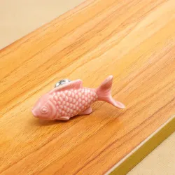 Fischförmige Knöpfe - Möbelgriffe