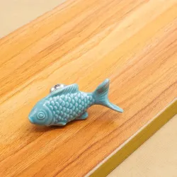 Fish shaped knobs - furniture handles