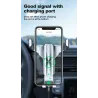TitularesSoporte para teléfono Gravity - para ventilación de coche - soporte de 3 puntos - con bloqueo de seguridad