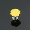 Orchid shaped knobs - ceramic - cabinets / cupboards / handles