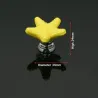 Starfish shaped furniture knobs - ceramic handles