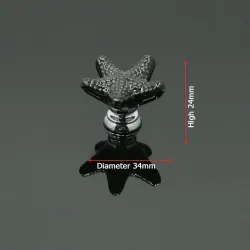 Starfish shaped furniture knobs - ceramic handlesFurniture