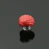 MueblesSeashell shaped knob - ceramic - cupboard / handles / cabinet
